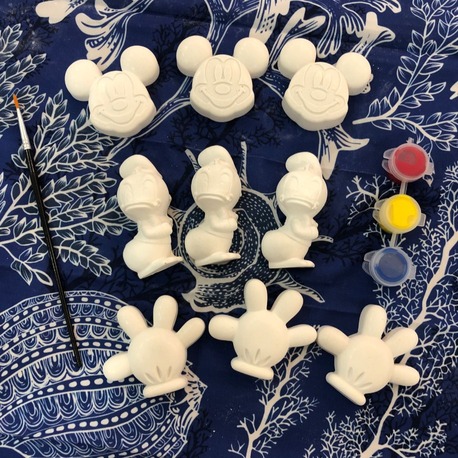 Mickey Mouse & Donald Duck Taş Boyama Seti