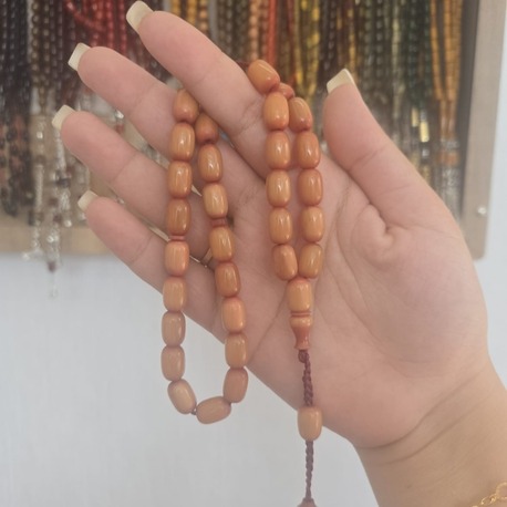 USTA İMZALI KAS TESBİH - ÖZEL İSİMLİ KUTULU