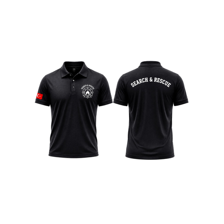 Search & Rescue Polo Yaka Tişört 