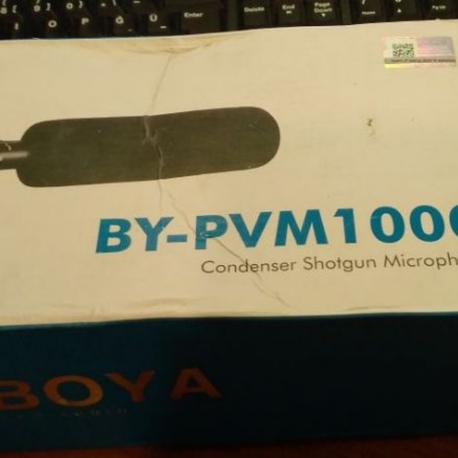 BY-PVM1000 kondenser shotgun mikrofon