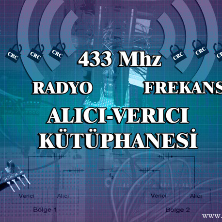 MikroC 433 MHz RF Alıcı-Verici Kütüphanesi