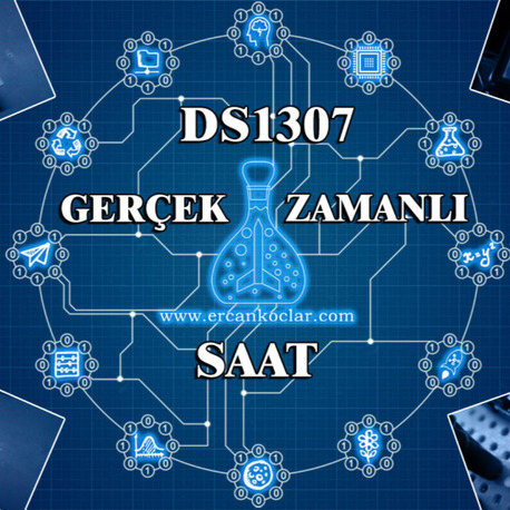 DS1307 Gerçek Zamanlı Saat Entegresi MikroC Kütüphanesi