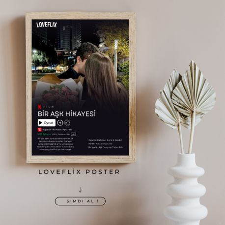 Loveflix Poster(Çerçeveli)