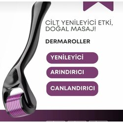 Dermoroller 540 iğneli cilt ve saç hücre canlandırıcı roller
