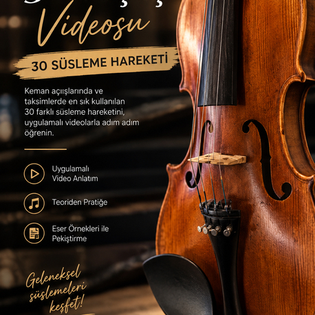 30 Açış Süsleme Eğitimi ! 
