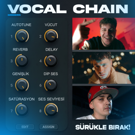 EROSENN VOCAL RECORDING CHAIN (Modern Type)