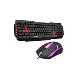 Hytech HYK-46 Siyah USB Kırmızı Tuşlu Q Gaming Oyuncu Klavye + Mouse set
