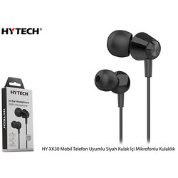 Hytech HY-XK30 Siyah Mikrofonlu Kulakiçi Kulaklık