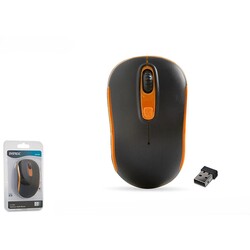 Everest SM-804 Usb Siyah/Turuncu 800/1200/1600dpi Kablosuz Mouse