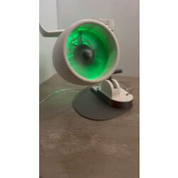 Ledli Jet Motoru Şeklinde Masa Vantilatörü