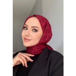 Kazayağı desen bordo