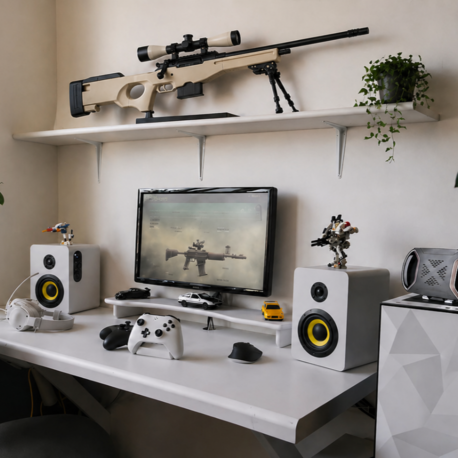 Dekoratif AWP Modeli – 120 cm Gerçek Boyut | Oyuncu Odası Aksesuar
