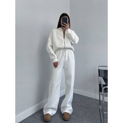 Bisiklet Yaka Fermuarlı Sweat Takım 