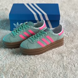 Adidas gazelle bol turquoise 