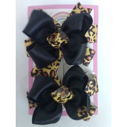 Leopar İkili Pens Toka Seti