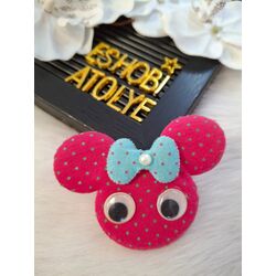 Minnie Mouse Saçsız Bebek Tokası