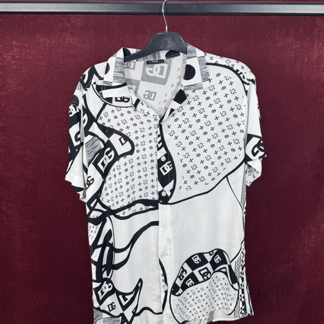 Dolce Gabana Yarım Kollu Gömlek