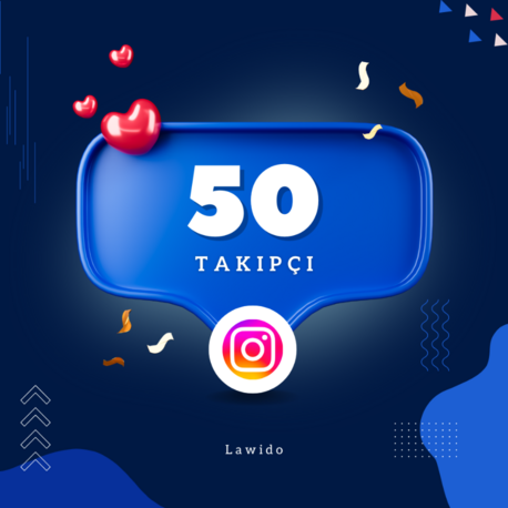 İnstagram 50 Gerçek Takipçi