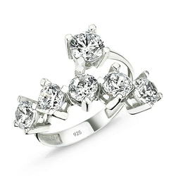 Swarovski Gümüş Yüzük
