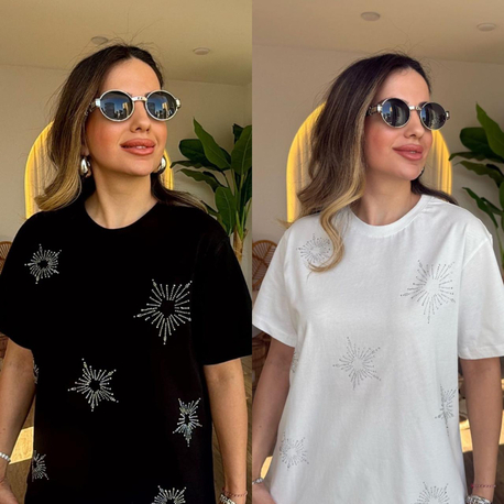 Siyah yıldızlı Beymen club tshirt