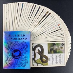 Blue Bird Lenormand Oracle Destesi