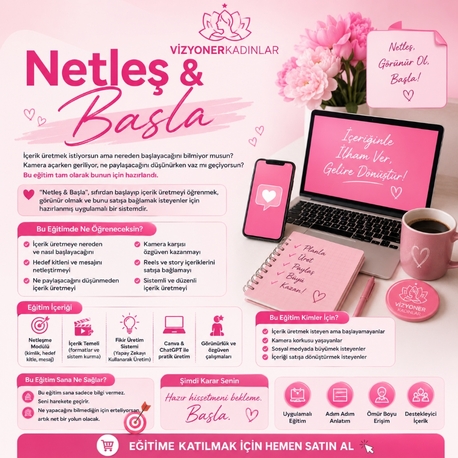 Netleş & Başla (Videolu Eğitim)