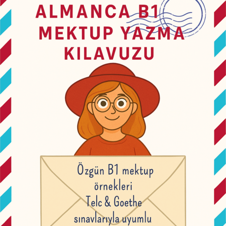 B1 ALMANCA YAZMA REHBERİ (Goethe&Telc Schreiben Kılavuzu)