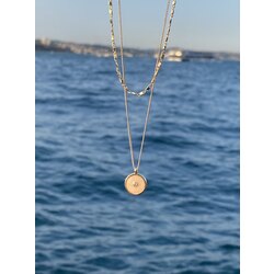 Gold Çelik Kolye