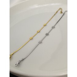 2’li Set Gold&Silver Arkadaşlığı Yonca Bileklik 