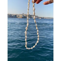 Deniz Kabuğu Boncuklu Kolye