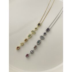 Gold&Silver Arkadaşlığı 2’li Set Y Çelik Kolye