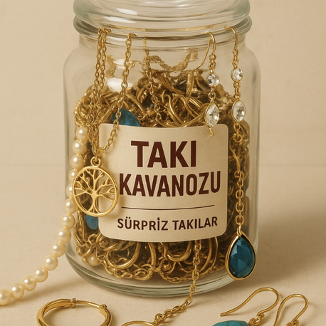Nadir Gold Takı Kavanozu