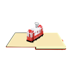 3D PopUp Defter - TRAMWAY (TRAMVAY)
