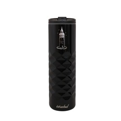 Esseniro Black Diamond Termos Mug / Galata Kulesi
