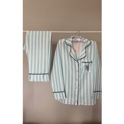 Victoria Secret İpek Pamuk Pijama Takımı 