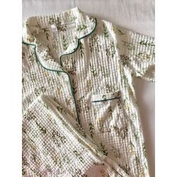 Gofre Müslin Pijama Takımı