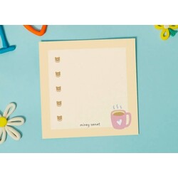Kahve memo pad 