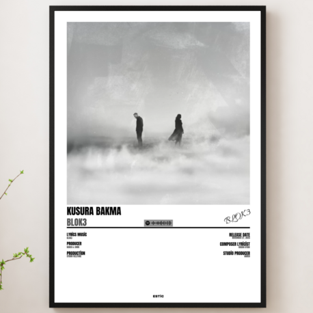 Blok3 "Kusura Bakma" Limited Edition Çerçeveli Tablo