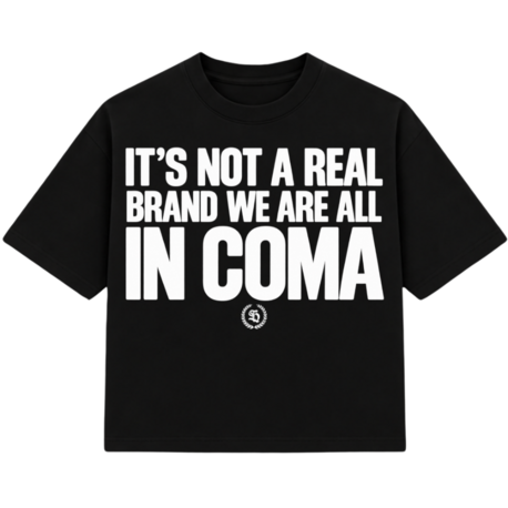 IN COMA Black T-shirt