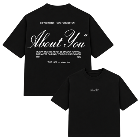 About You Black T-shirt
