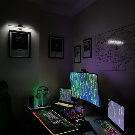 Tablo Üstü Işık Led Aplik / Pilli, Yapışkanlı