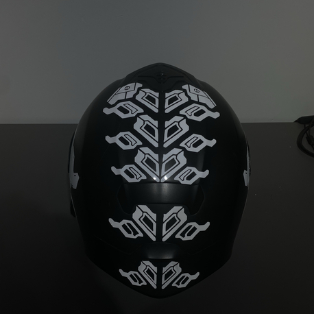 Cyber spine sticker