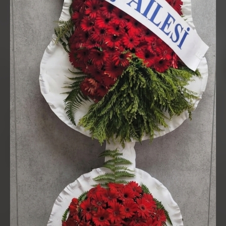 2li canlı çiçekli sepet