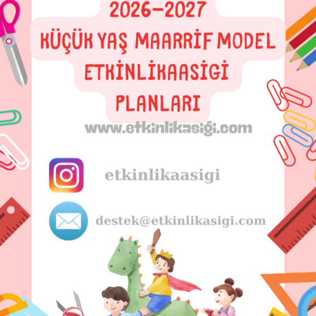 KÜÇÜK YAŞ ETKİNLİK ASİGİ PLANLARI (36 AY)