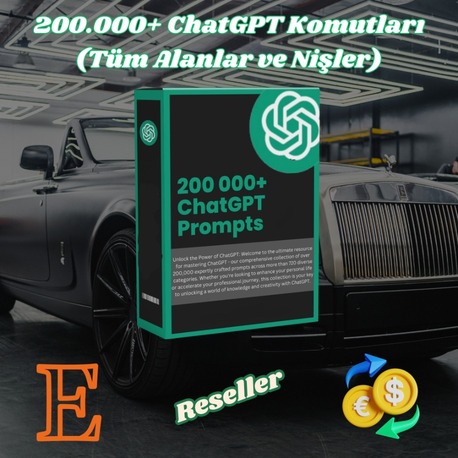 200.000+ ChatGPT Komutları (Tüm Alanlar ve Nişler)