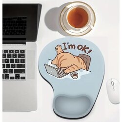 Ergonomik Silikon Bilek Desteği Ped