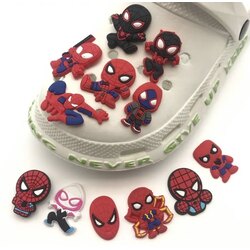 Marvel Spider 12 Adet Terlik Tokası