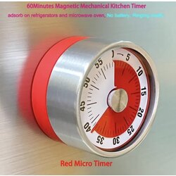 Manyetik Mekanik Mutfak Zamanlayıcısı/Timer