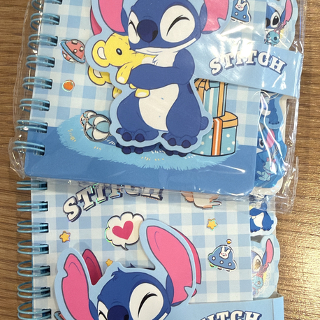 Stitch Spiralli Not Defteri