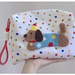 Sevimli Köpek Tasarımlı Çok Amaçlı Çanta